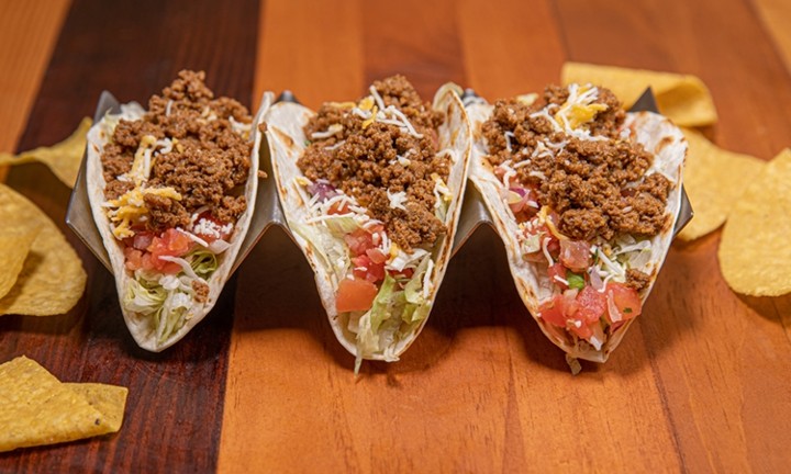 Ground Beef Taco Platter (Includes Chips)