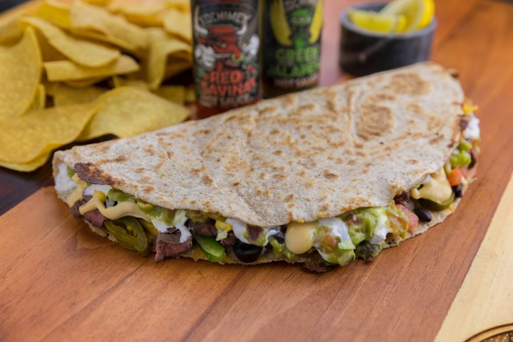 Steak Quesadilla (Includes Chips)