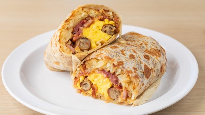 Trio Breakfast Burrito