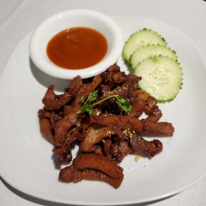 Fried Marinated Pork