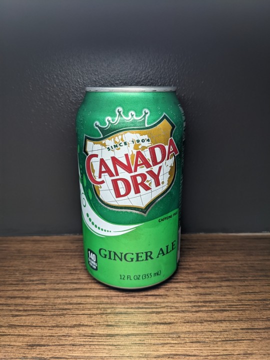 Ginger Ale Can