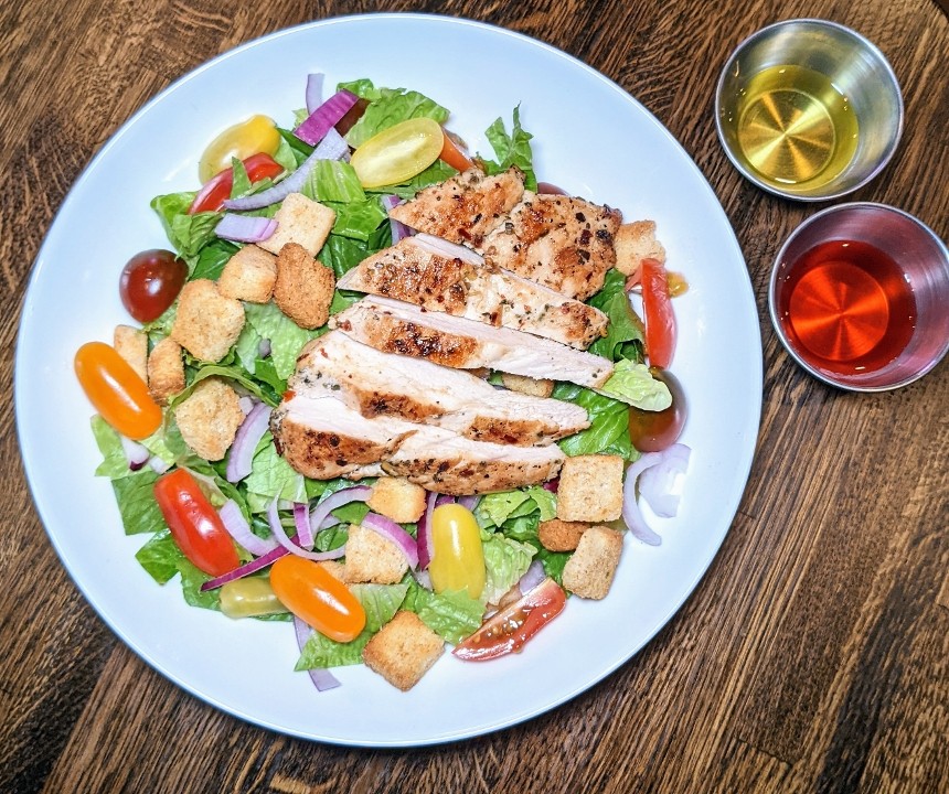 House Salad- Chicken Steak