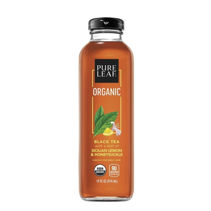 Pure Leaf Organic Black Tea w/ Lemon & Honeysuckle