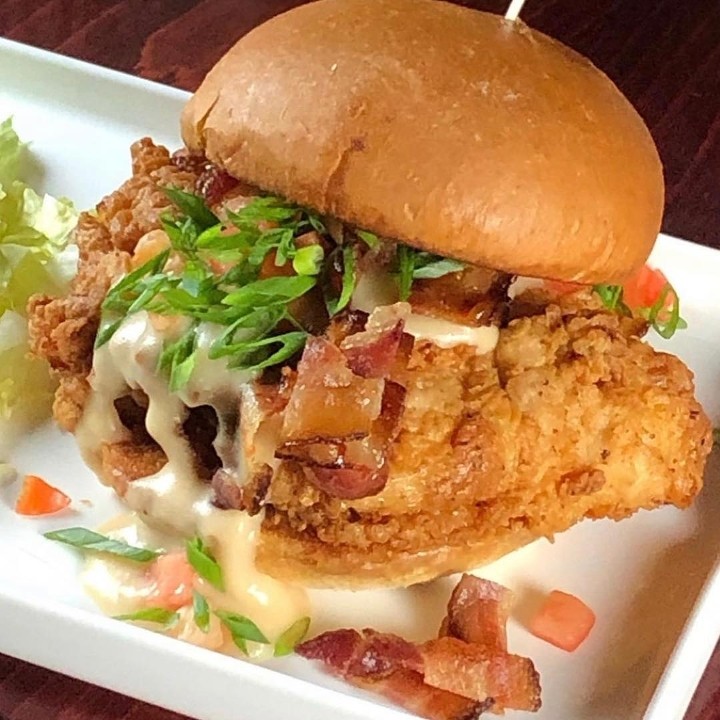 Crunchy Fried Chicken Sandwich