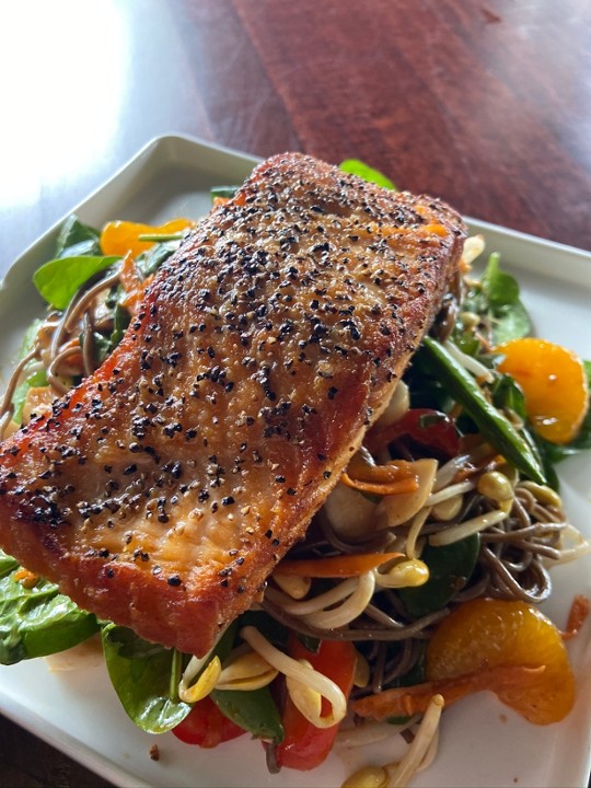 Salmon Tatsoi - Dinner