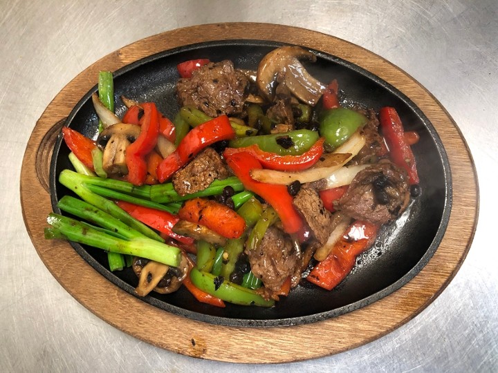 Pepper Steak With White Rice