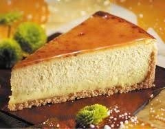 Crème Brûlée Cheesecake Slice