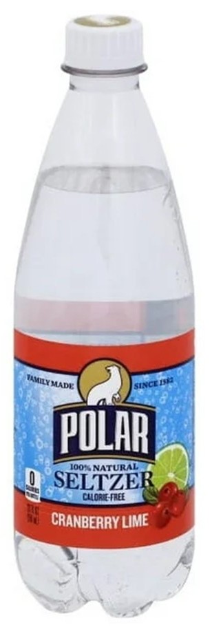 Polar Cranberry-Lime Seltzer 20 oz