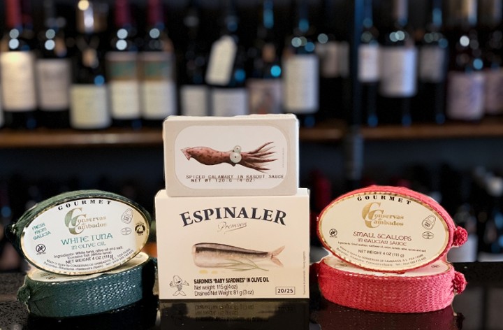 Seafood Tins from Europe