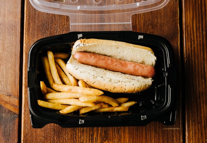 Kids Hot Dog with Fries