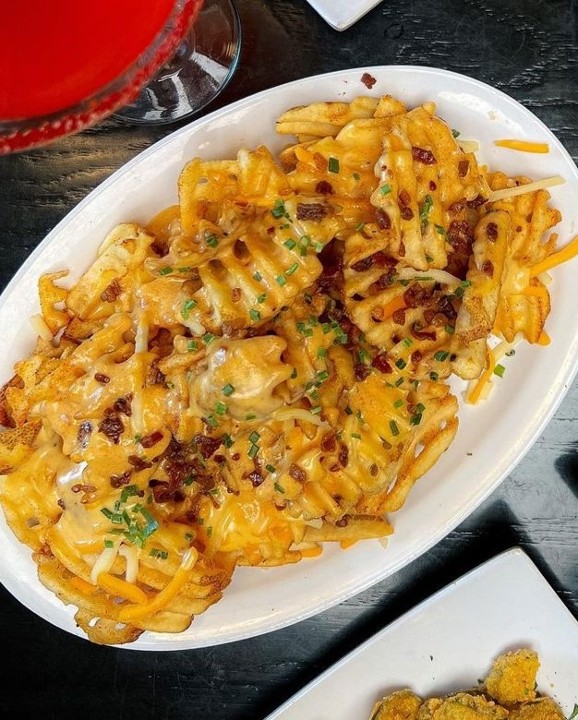 Cheesy Waffle Fries