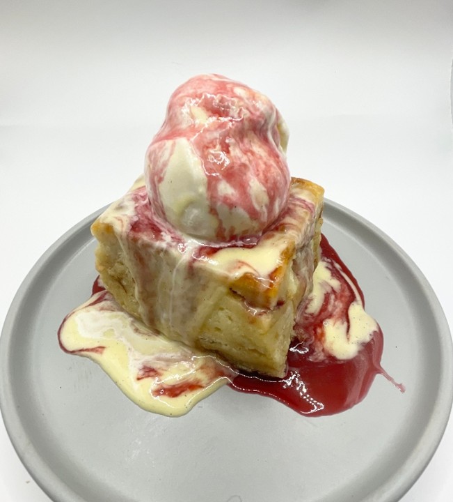 White Chocolate Bread Pudding