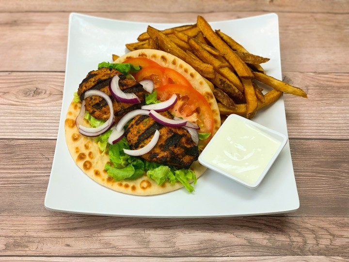 Chicken Kofte Pita Special