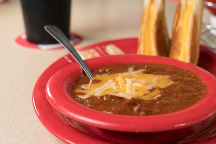 Grilled Cheese & Bowl Of Chili