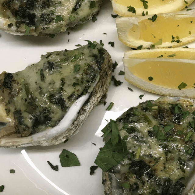 Oysters Rockefeller