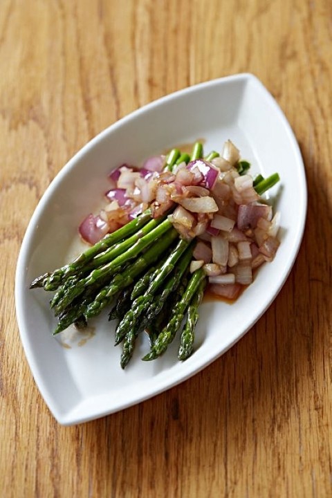 Asparagus & Garlic Sauce