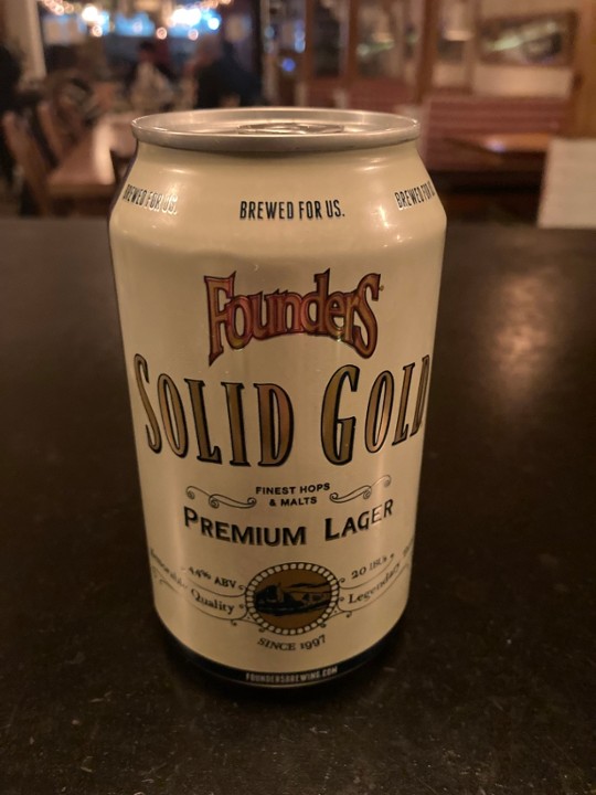 Founders Solid Gold Lager