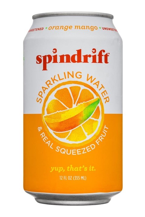 Spindrift Orange Mango