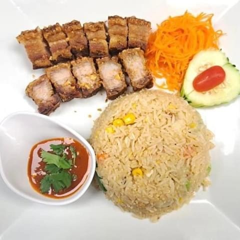 Crispy Pork Belly / Fried rice