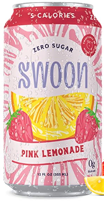 Swoon Pink Lemonde 12 oz - Case of 12