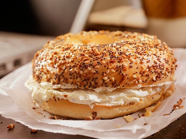 Toasted bagel