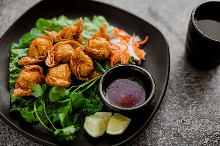 A6. Fried Chicken Wontons (7)