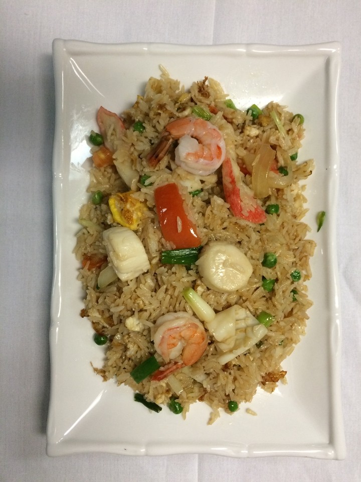 D- Seafood Fried Rice