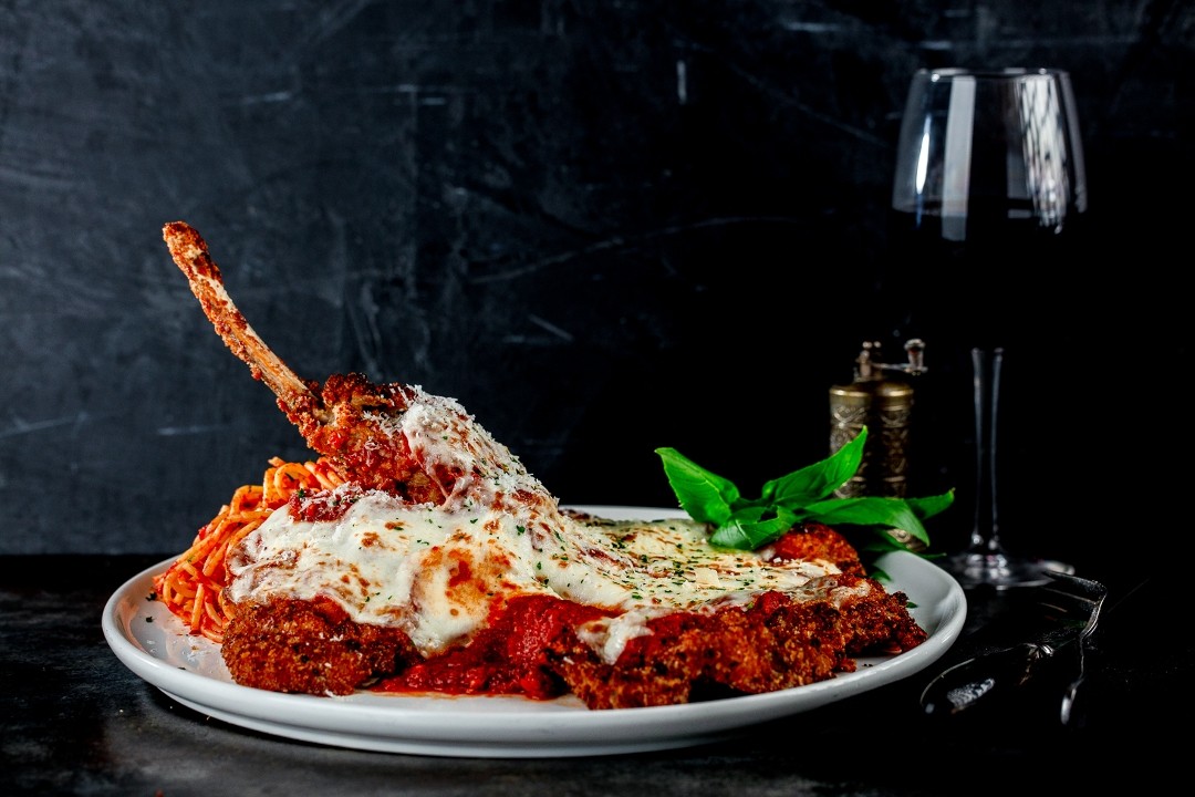 Veal Chop Parmesan