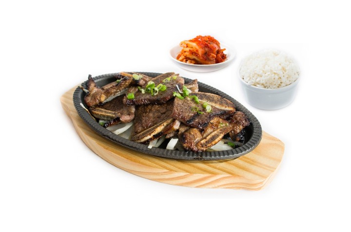 Beef LA Galbi Platter 갈비구이