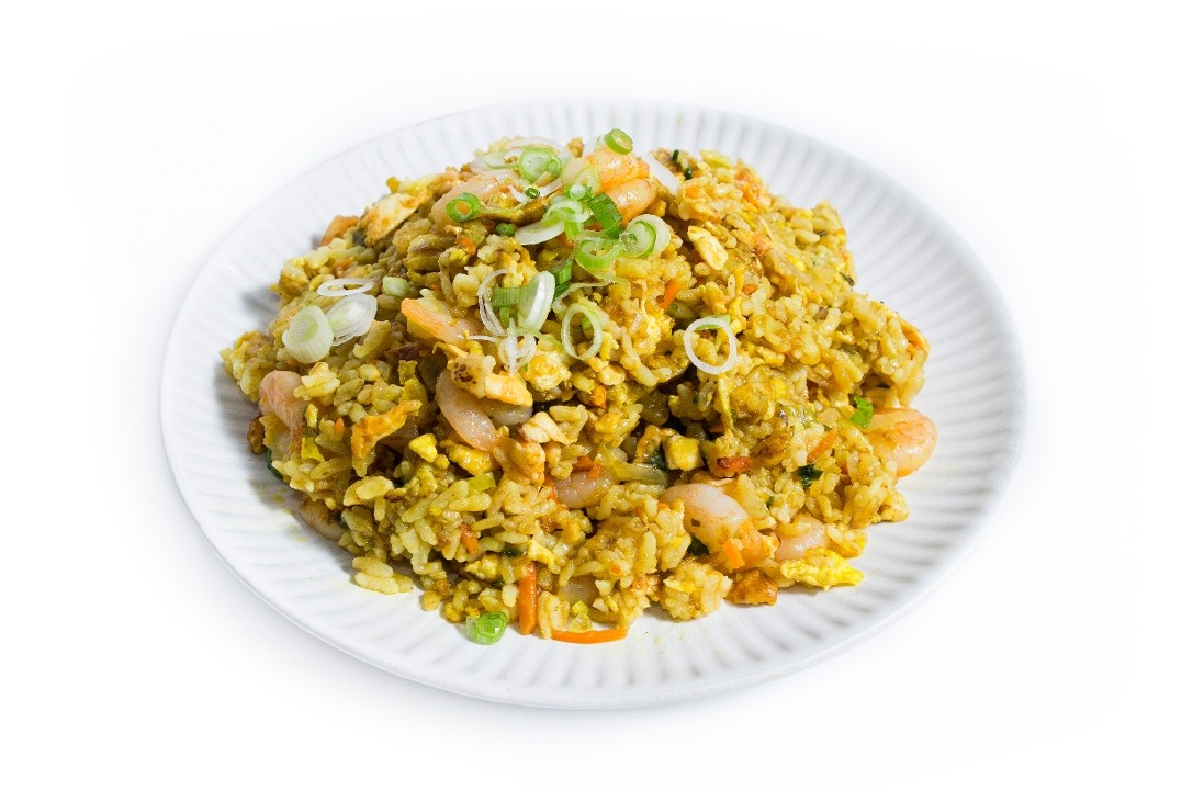 Curry Shrimp Fried Rice 새우 카레 볶음밥
