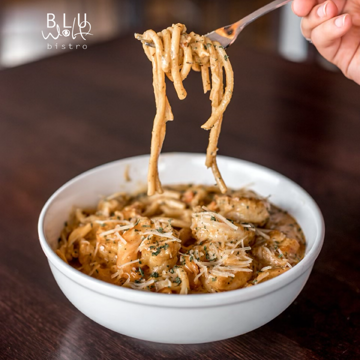 Cajun Shrimp & Chicken Pasta