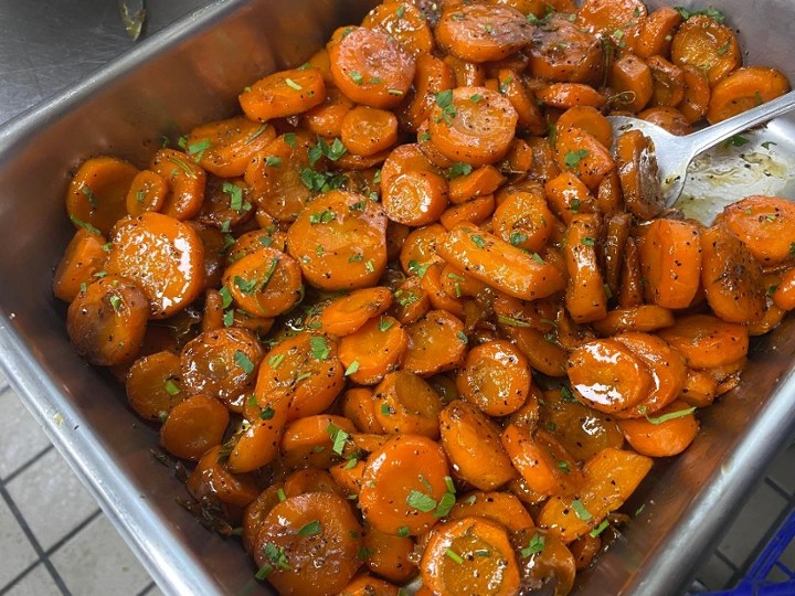 Brown Sugar & Butter Carrots - Catering