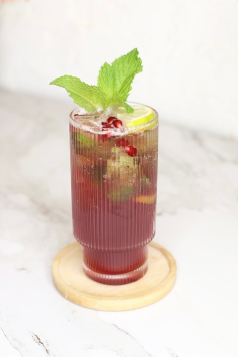 Virgin Pomegranate Mojito