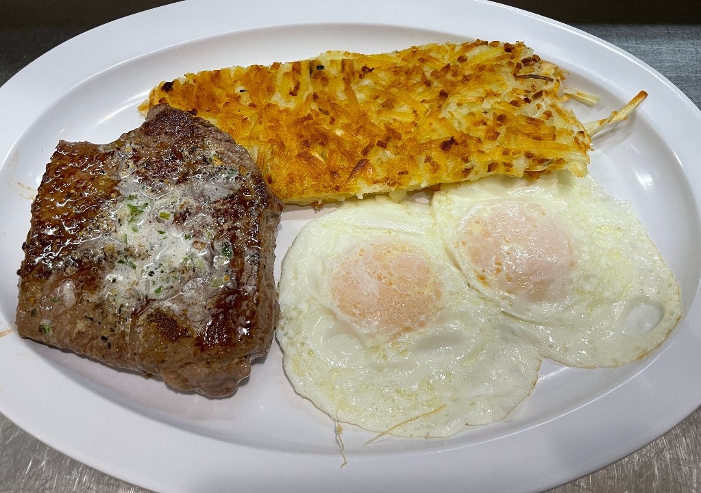 Steak and Eggs.