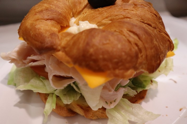 Croissant Sandwich.