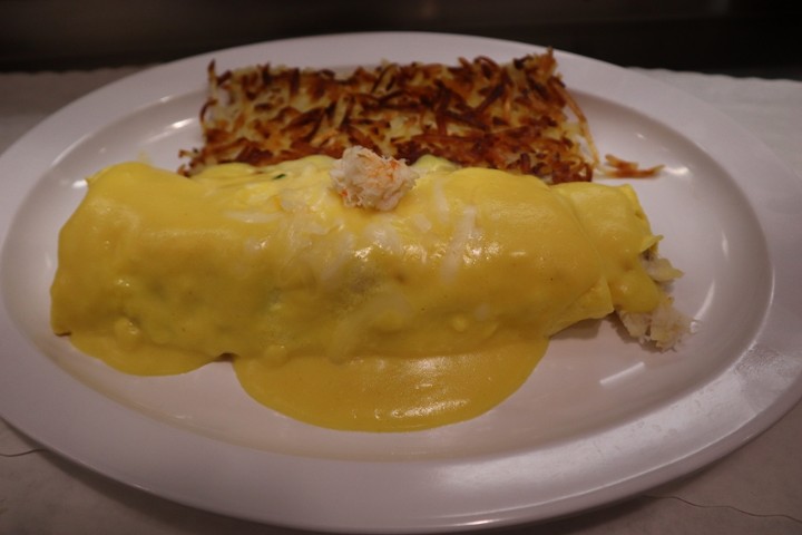 Crab Omelette.