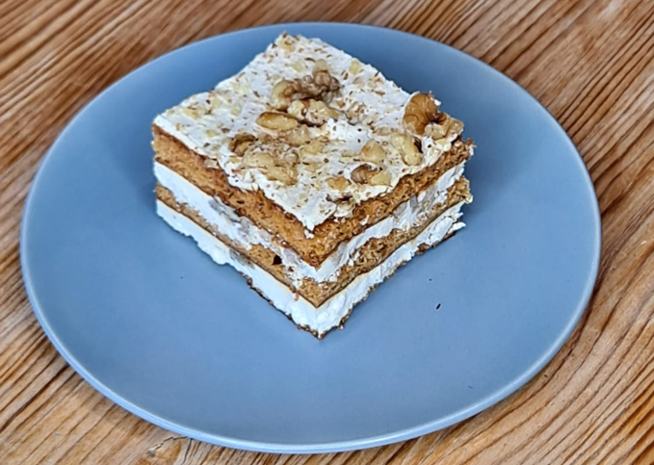 Moldovan Walnut Cream Cake