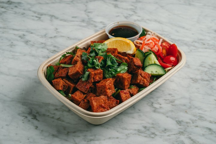 Fried Tofu & Salad