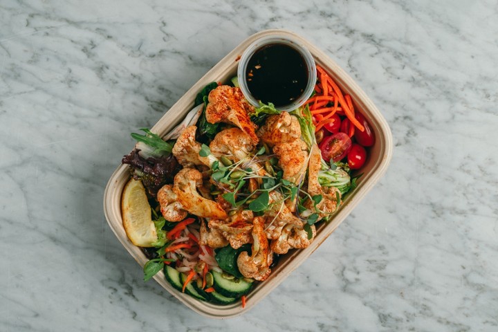 Roasted Cauliflower & Salad