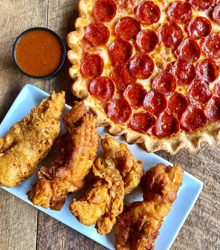 Pizza + Chicken Tender Family Meal