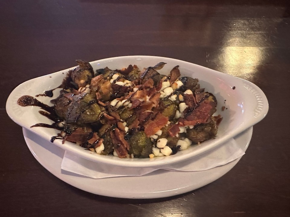 Crispy Goat Cheese Brussel Sprouts