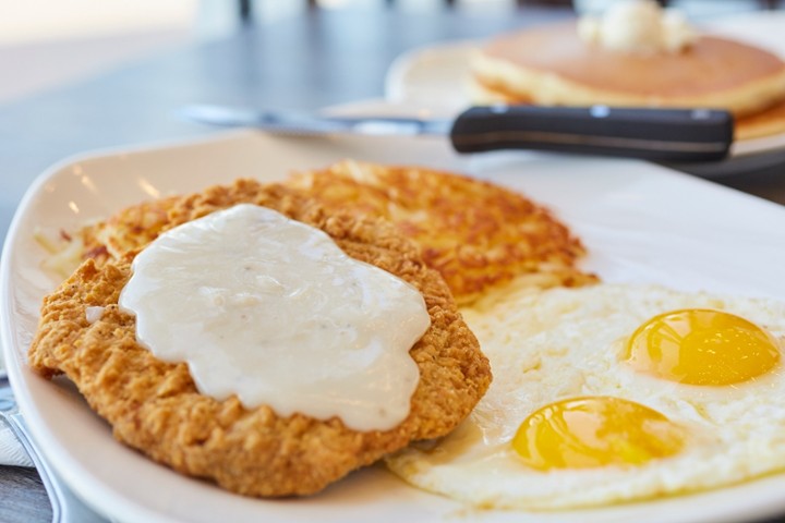 Country Fried Steak & Eggs