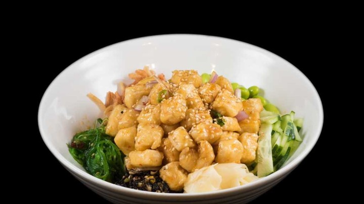 Crispy Tofu Poke Bowl