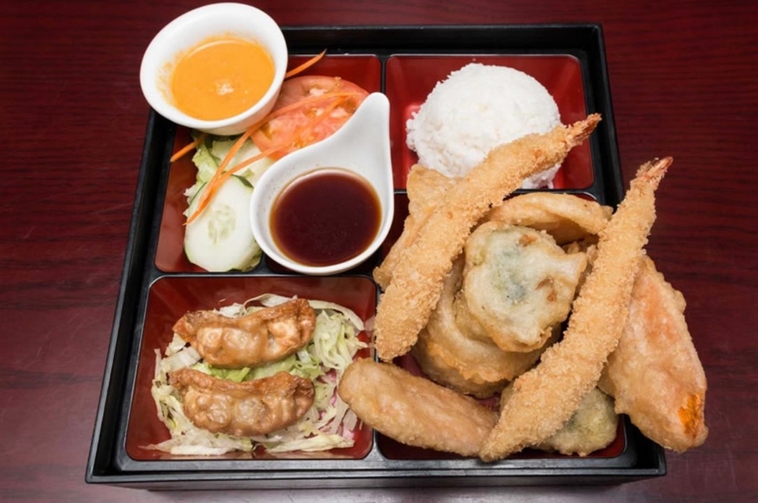 Shrimp and Veggie Tempura Lunch Box