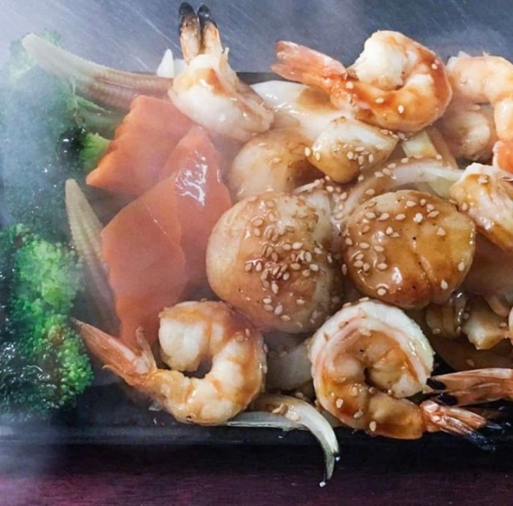 Shrimp and Scallop Teriyaki