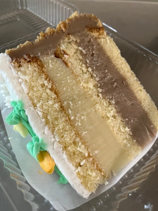 Italian Rum Cake Slice