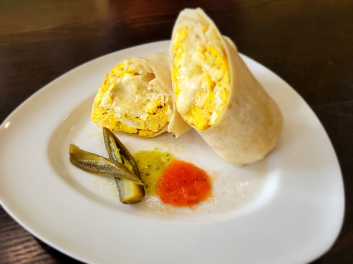 Eggs and Cheese Burrito