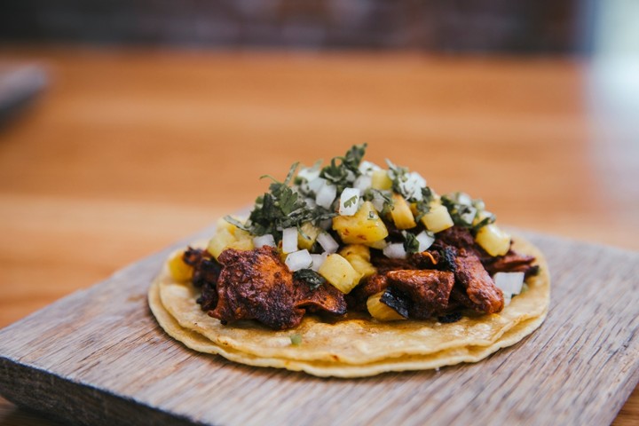 Mushroom Al Pastor Taco