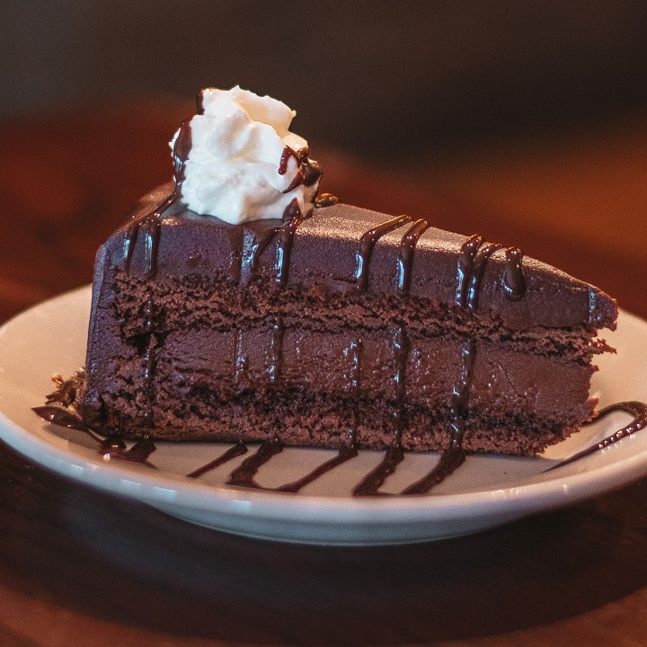 Chocolate Decadence Cake Slice