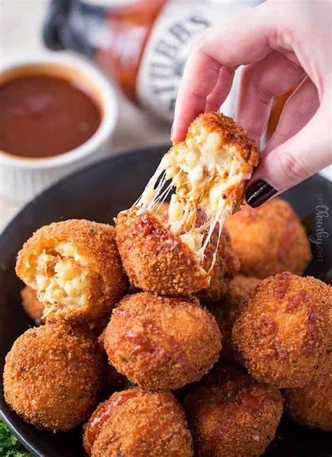 Mac + Cheese Bites